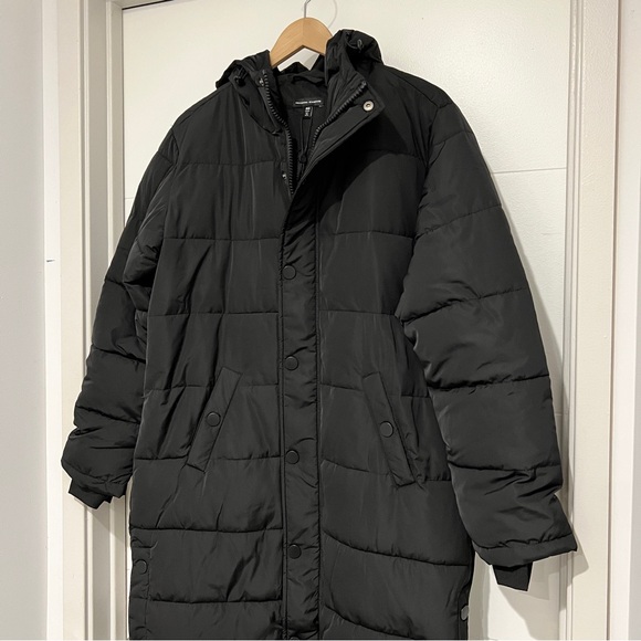 $285 NWT Black Free People x Universal Standard Everest Long Puffer Jacket - Picture 5 of 16